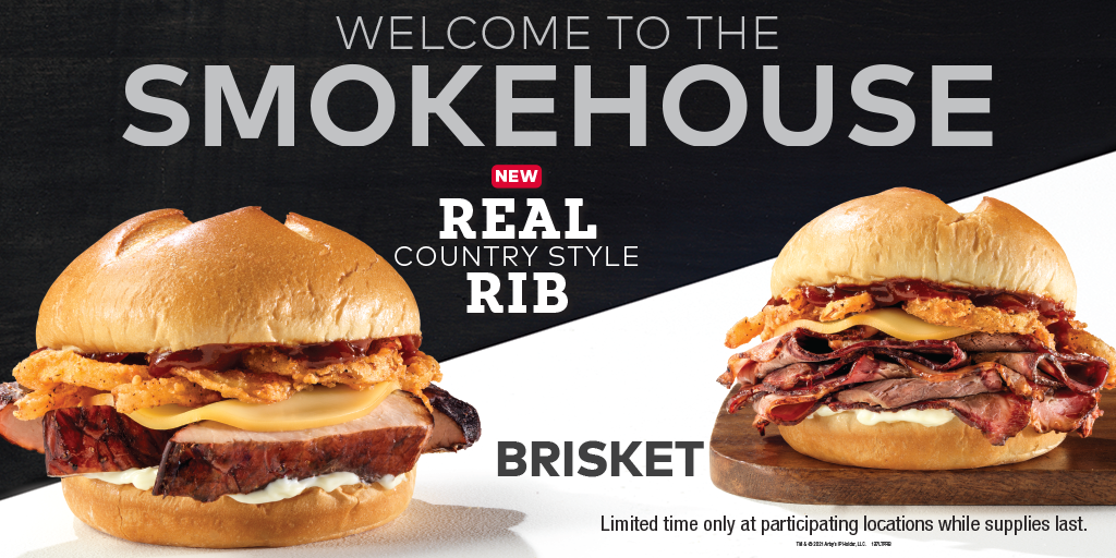 Arbys Smokehouse Real Country Style Rib