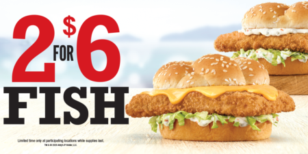 does arby%ca%bcs have fish sandwiches 2 for 6