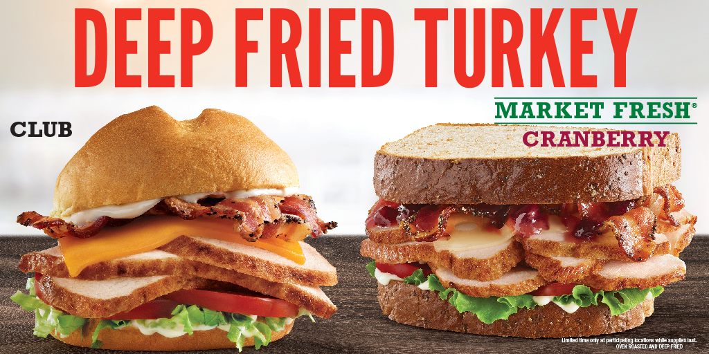 Arby’s Deep Fried Turkey Sandwiches