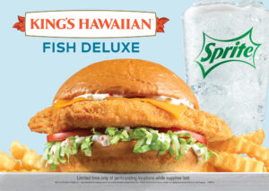 Arby's King Hawaiian Fish Deluxe