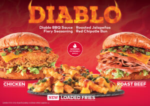 Arby's Diablo Sandwiches & Loaded Fries