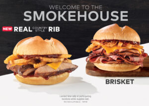 Arby's Real Country-Style Rib Sandwich