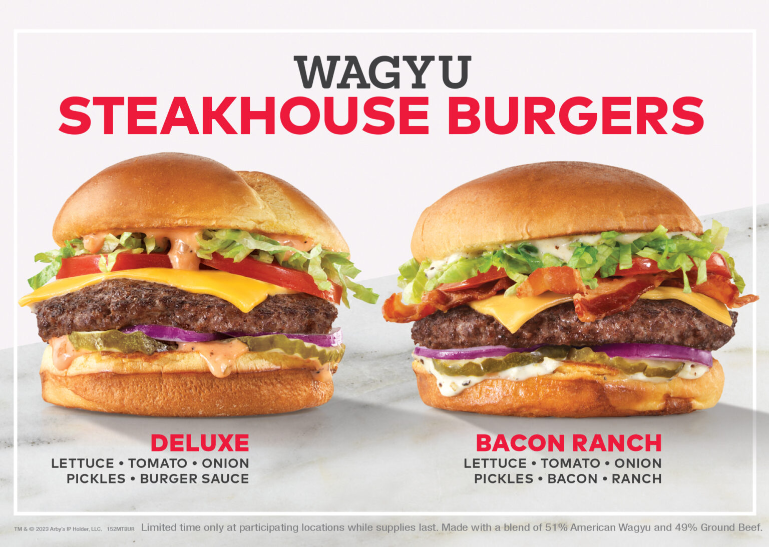 Arby’s Wagyu Steakhouse Burgers Arby's RVA